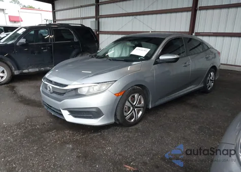 2017 Honda Civic Lx из США, поврежденный, VIN 19XFC2F51HE040834